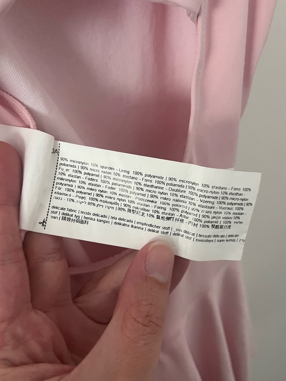 So Danca Ballet Dance Child Tank Dress Leotard Bow on Back Pink Size 2A 12-14 - Picture 8 of 11